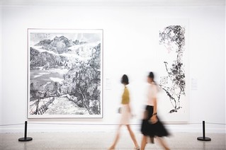 美术展里，看美丽乡村